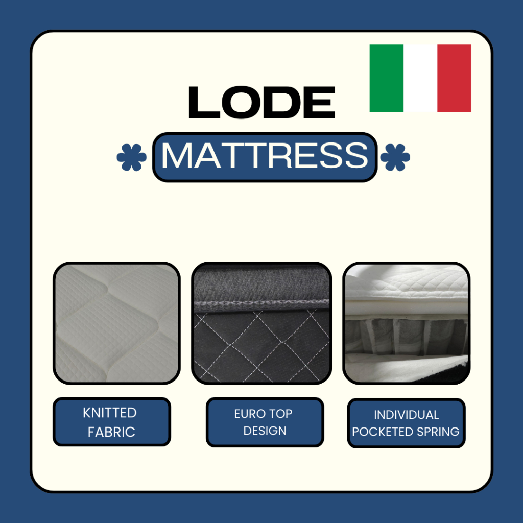 LODE Pocketed Spring Mattress comfort layer photo