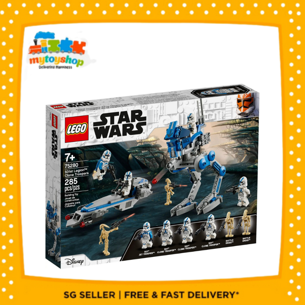 Lego star wars 501st legion troopers sale