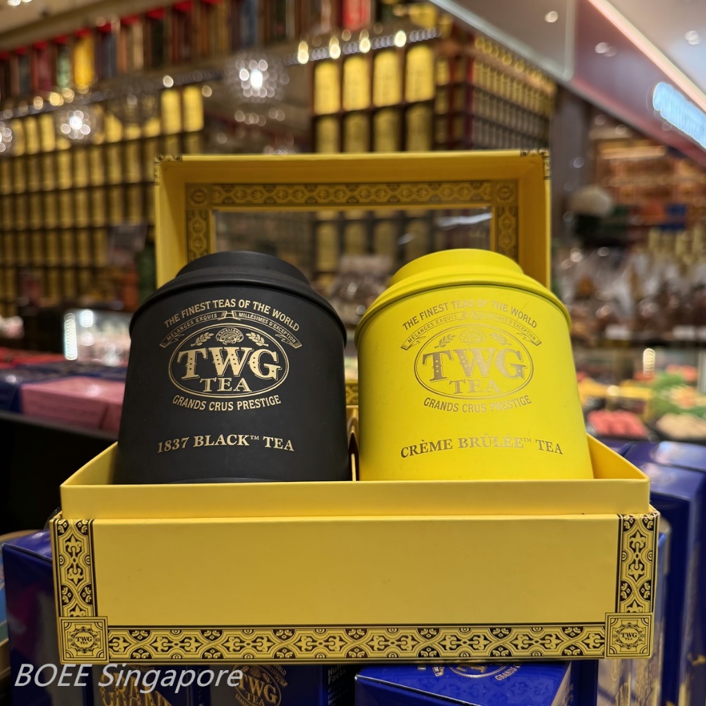 TWG TEA - BOULEVARD TEA SET _ Gift set _ 1837 Black Tea and Crème ...
