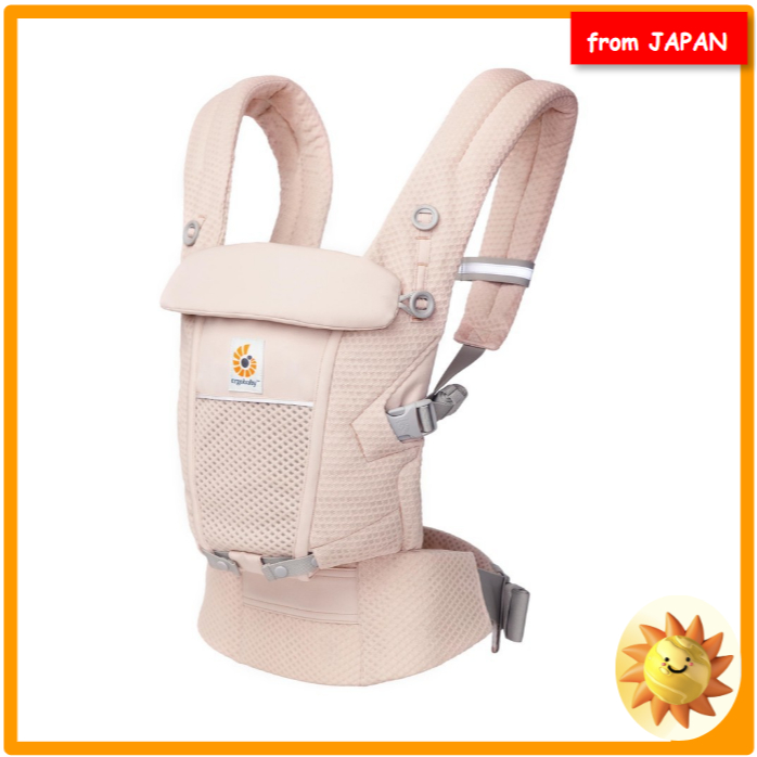 Ergobaby EBC ADAPT SoftFlex Pink Quartz CREGBCASFMPNKQTZ Baby carrier Direct From Japan Shopee Singapore