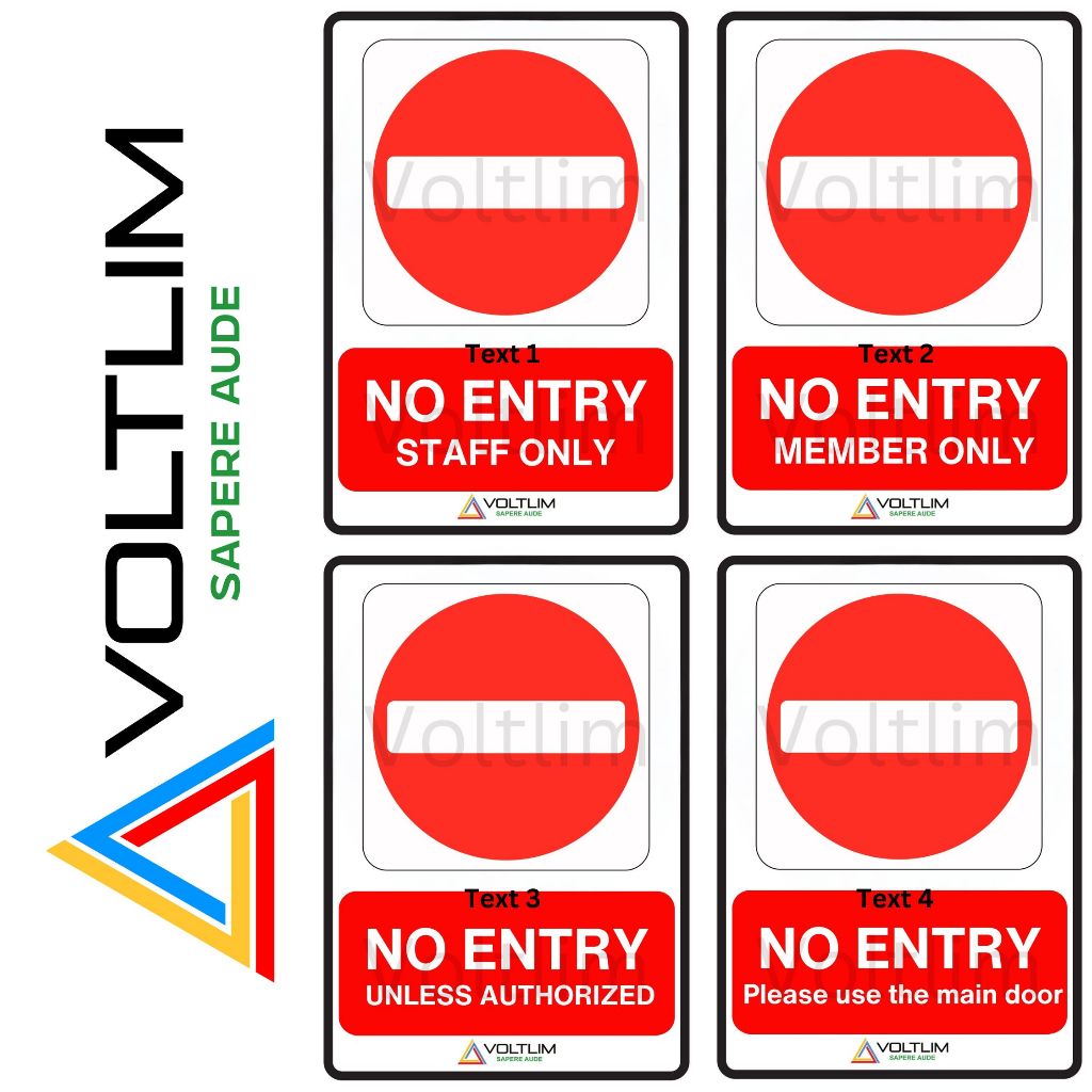 No Entry Staff Only| Member Only| Unless Authorized | Please Use Main ...