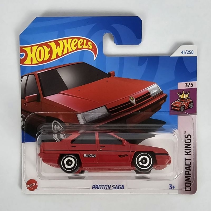 Hot Wheels Proton Saga - 2024 Long and Short Card | Shopee Singapore