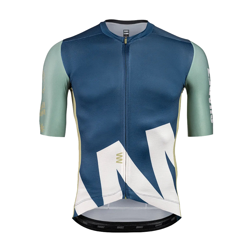 SUAREZ Lock 2.3 Men Cycling Jersey Ash Blue Shopee Singapore