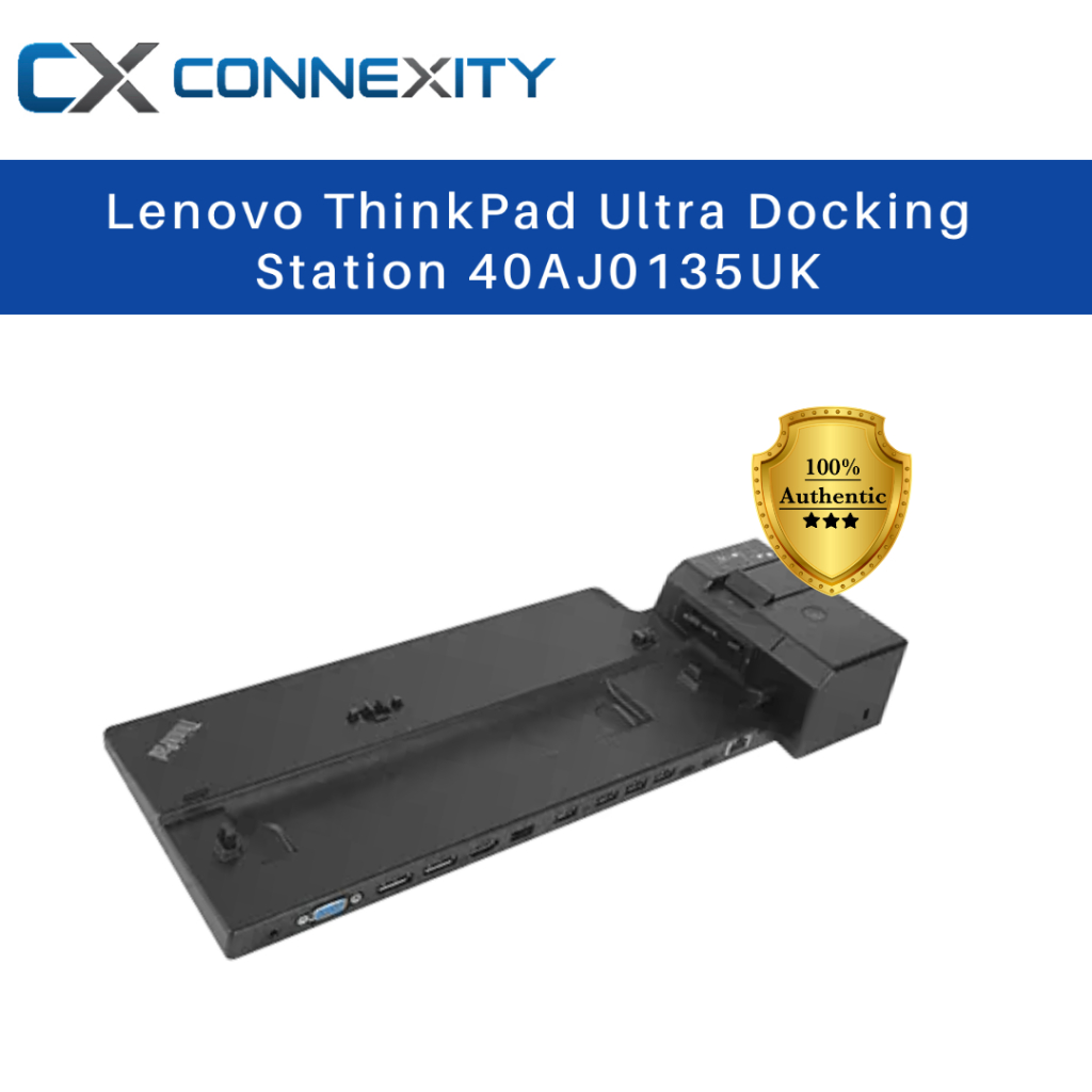 Lenovo ThinkPad Ultra Docking Station 40AJ0135UK Lenovo Thinkpad ...