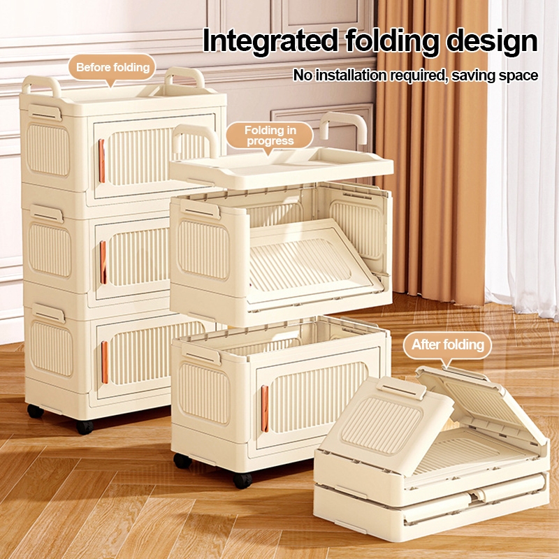Storage Box Cabinet Trolley Rack Household Living Room Toys ...