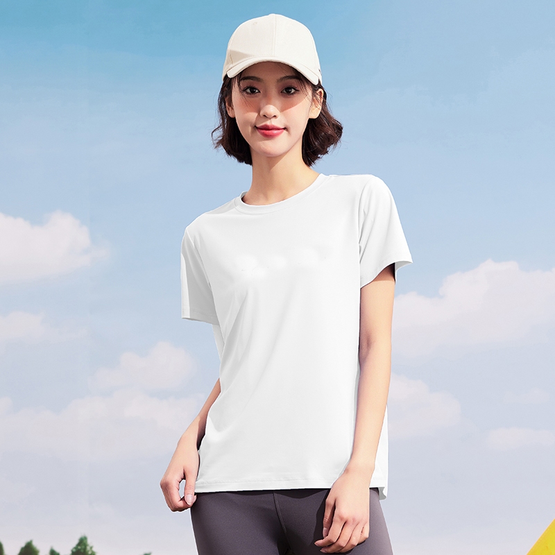 Low round neck t shirt best sale