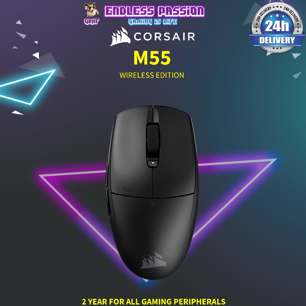 Corsair M55 Wireless Gaming Mouse | Shopee Singapore