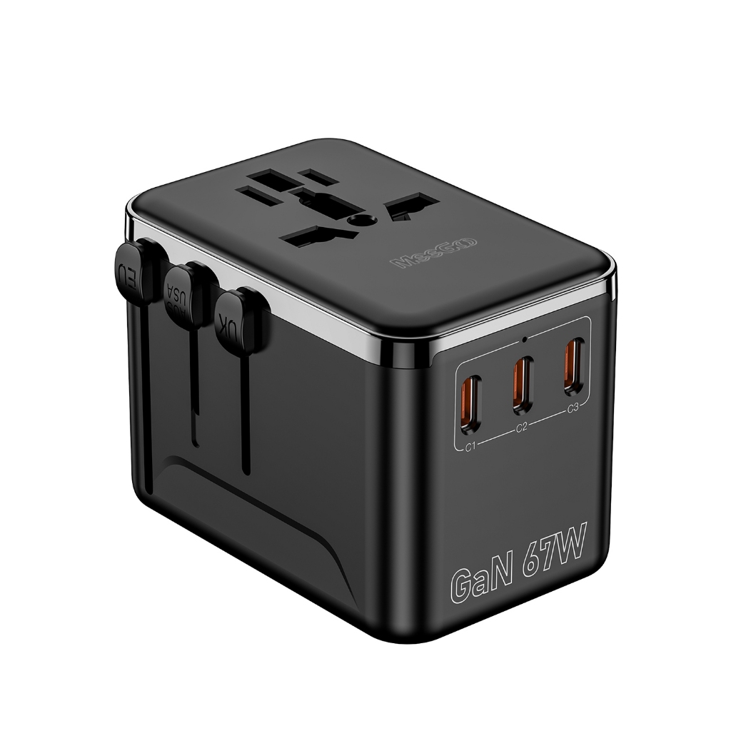 MeeGoo 35W 67W 140W GaN Travel Adapter Universal Fast Charging Portable ...