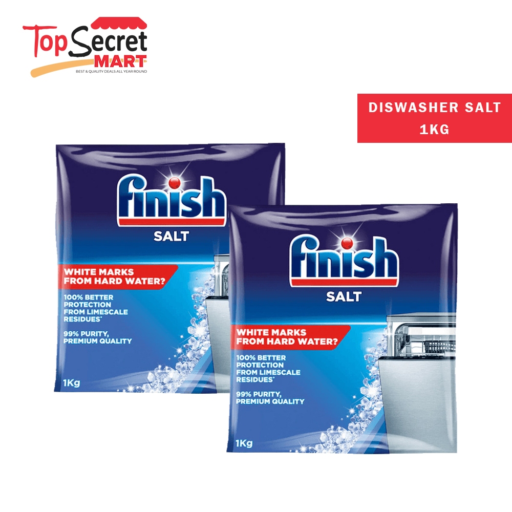 Bundle Deals !! Finish Dishwasher Salt 1kg (Prevent limescale build up!!) Shopee Singapore
