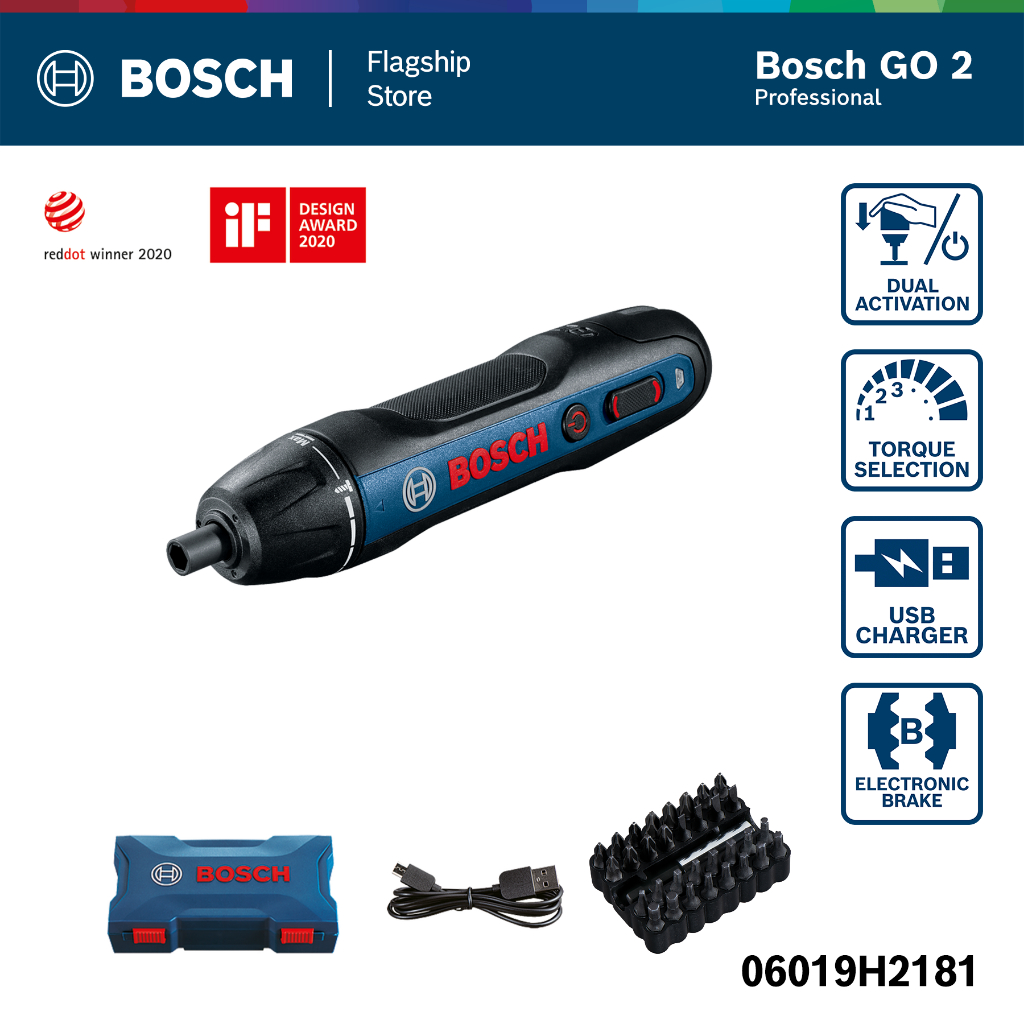 Bosch go 2 kit smart screwdriver sale