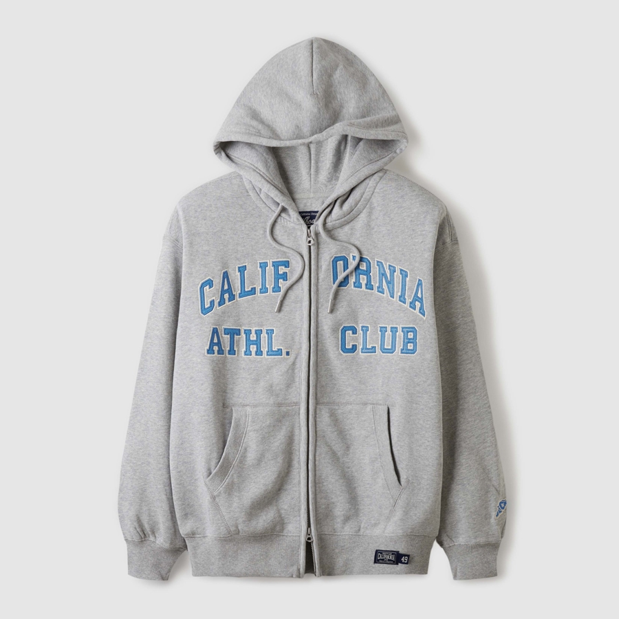 WHO.A.U] Signature Patch Hood Zip-up | WHMZE4911U | Shopee