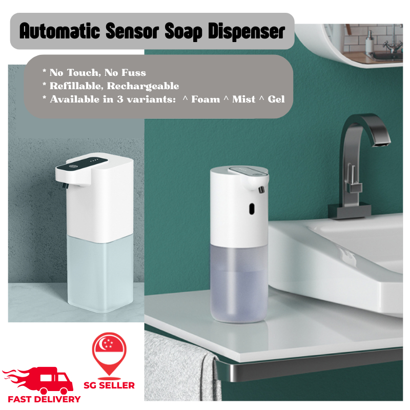 Automatic Sensor Soap Dispenser, Hands Free Hygiene, Anywhere you need ...