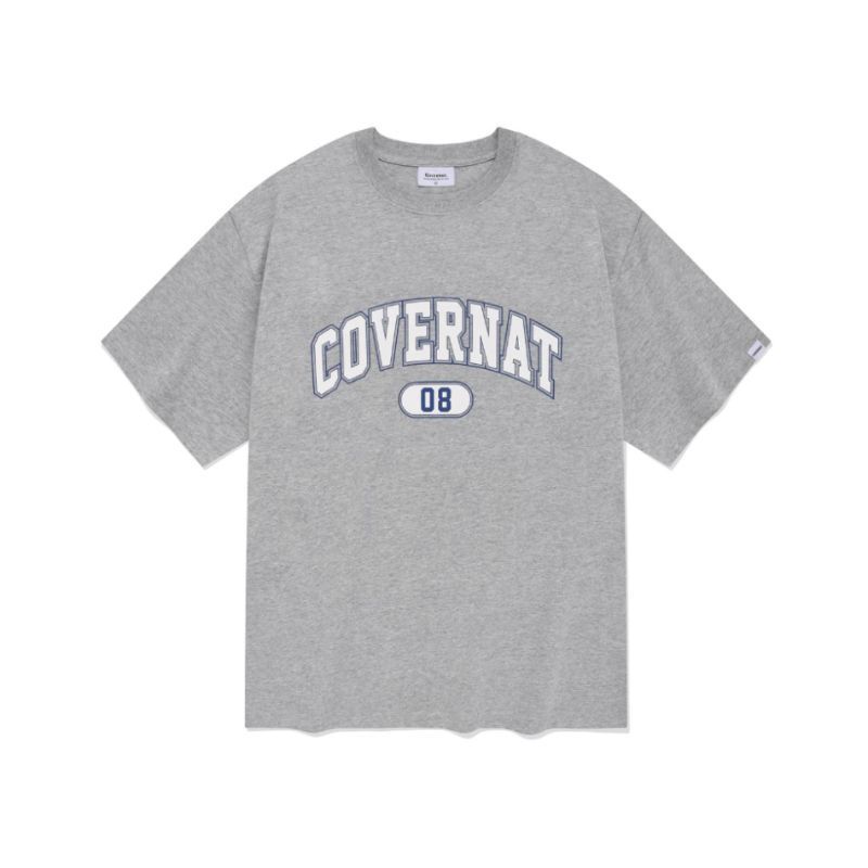 COVERNATのArch 08 Logo T-Shirt 全4色 COVERNAT] ARCH LOGO T-SHIRT (White)[H8] | Shopee Singapore