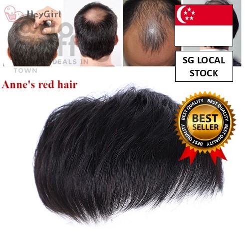 SG FREE Wig Men Short Hair Head For Hair Pc Male Wig Pc Top Men s Wigs Invisiblewig for men Shopee Singapore