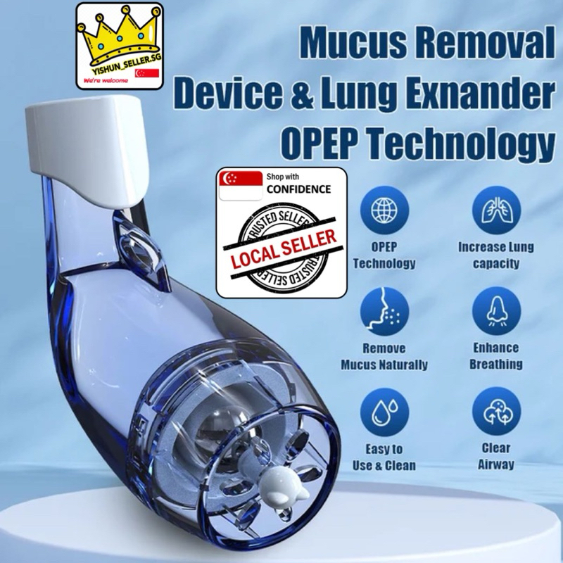 SONMOL Phlegm Mucus Removal Device Lung Expander Naturally Clear Mucus ...