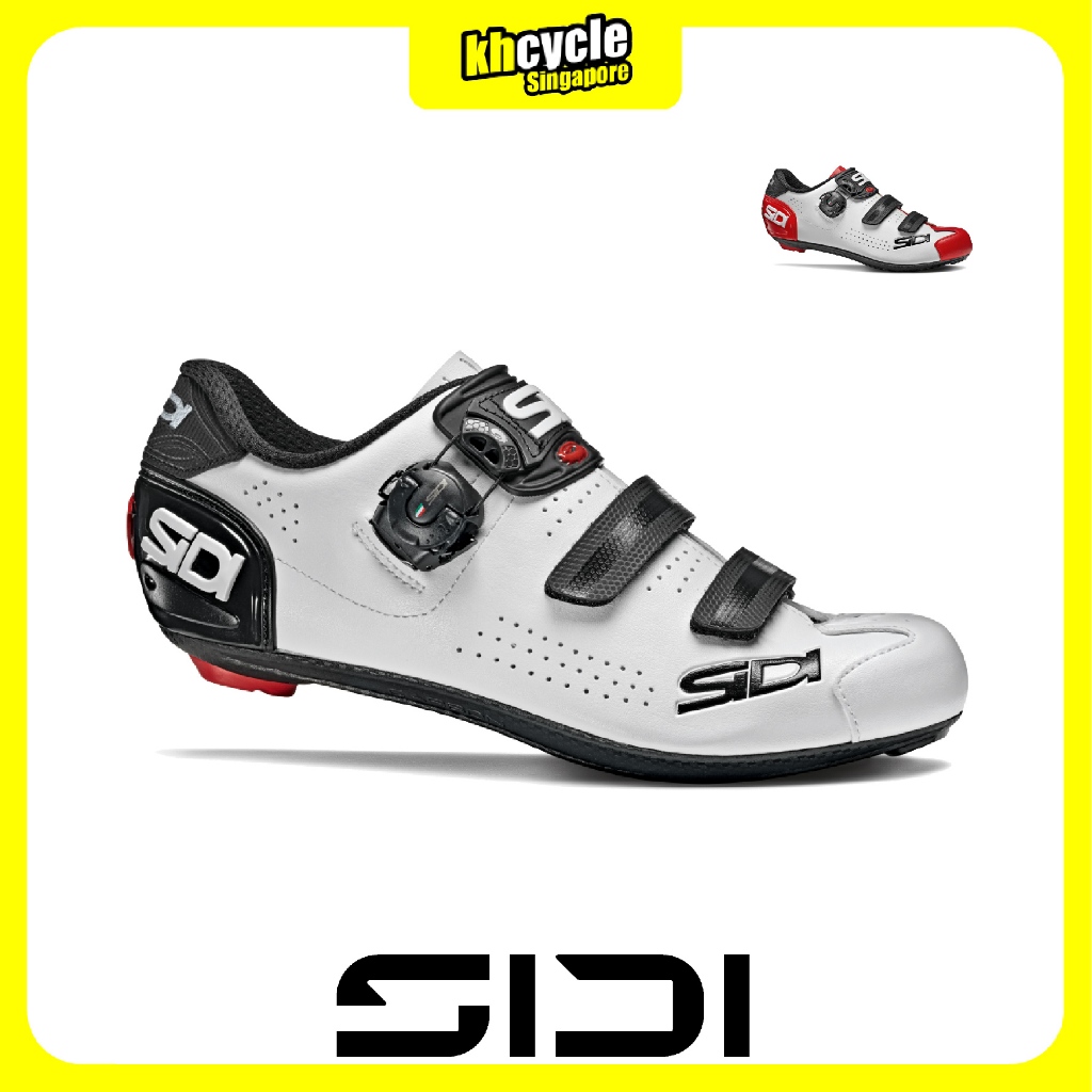 SIDI Alba 2 Cycling Shoes (White/Black, White/Black/Red) | Shopee
