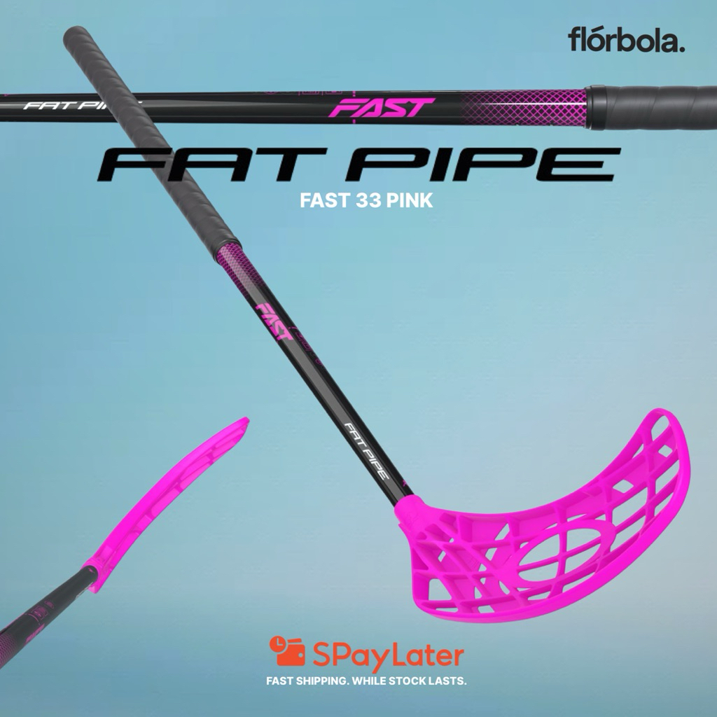 FATPIPE Fast 33 Floorball Stick 90cm Pink (Right/Left) | Shopee Singapore