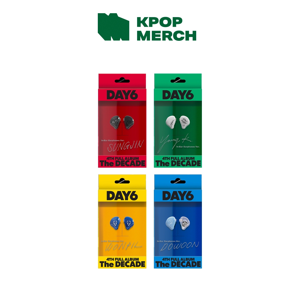 DAY6 - 4th full album [ The DECADE ]_Earphone ver ( Random