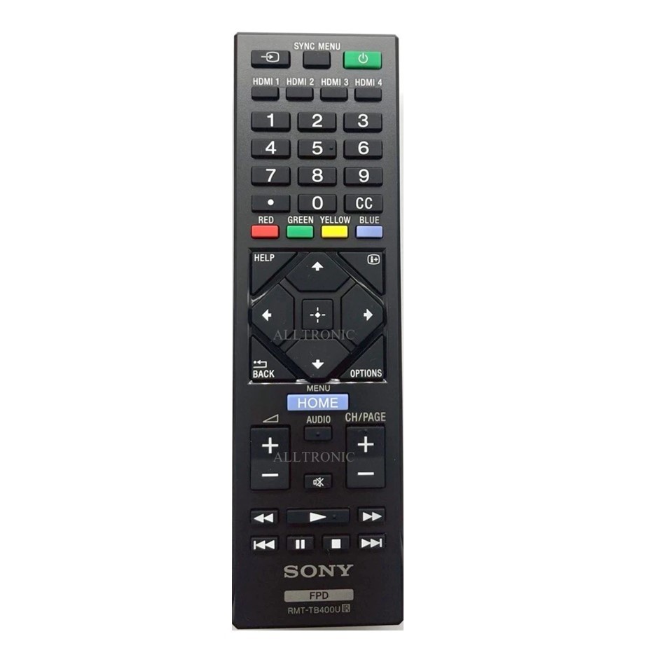 Sony RMT-TB400U Genuine Smart LED 4K HDR TV Remote Control / RMTTB400U ...