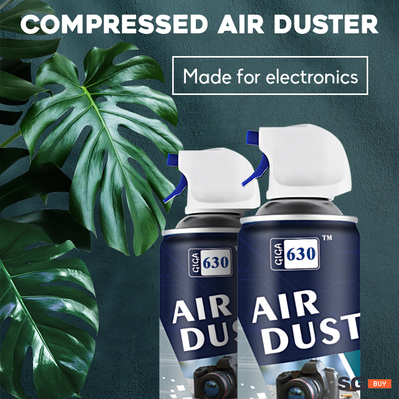 450ml Multi Purpose Cleaner Air Duster Keyboard Laptop Camera Desktop ...