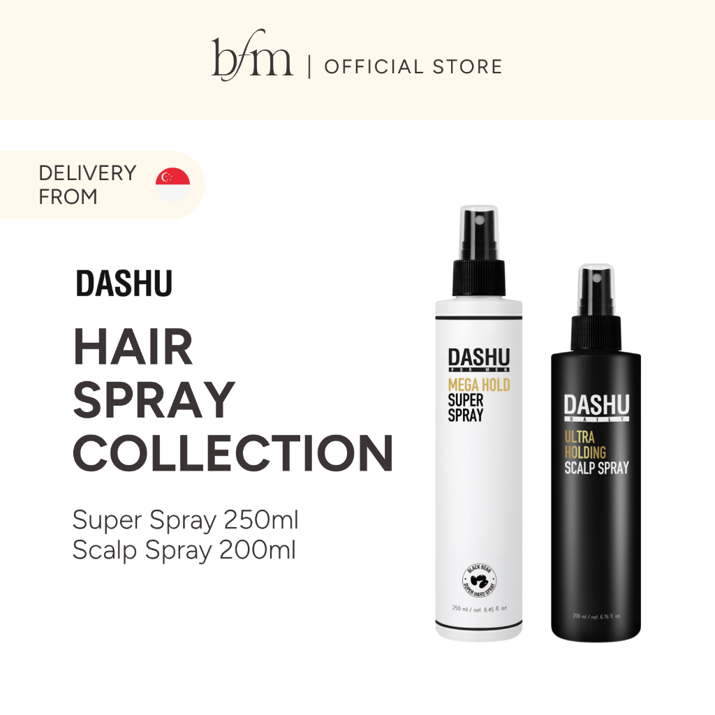 DASHU Daily Ultra Holding Scalp Spray / For Men Premium Mega Hold Super ...