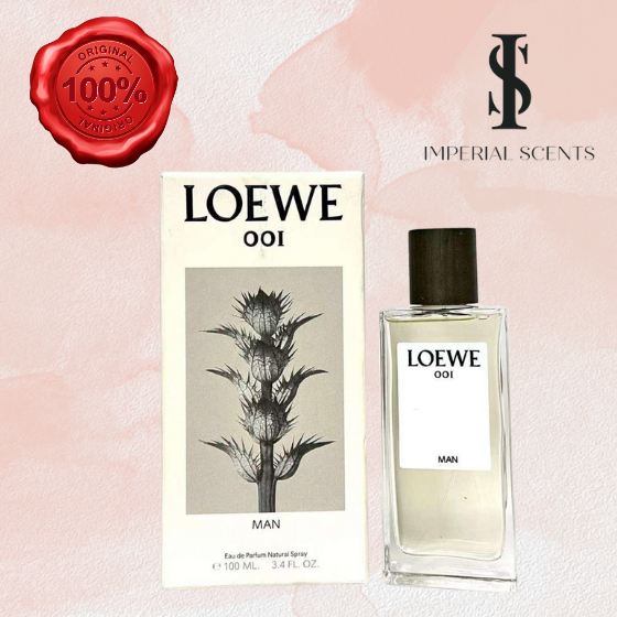 Loewe 001 Man 100ML Original EDP Perfume Shopee Singapore