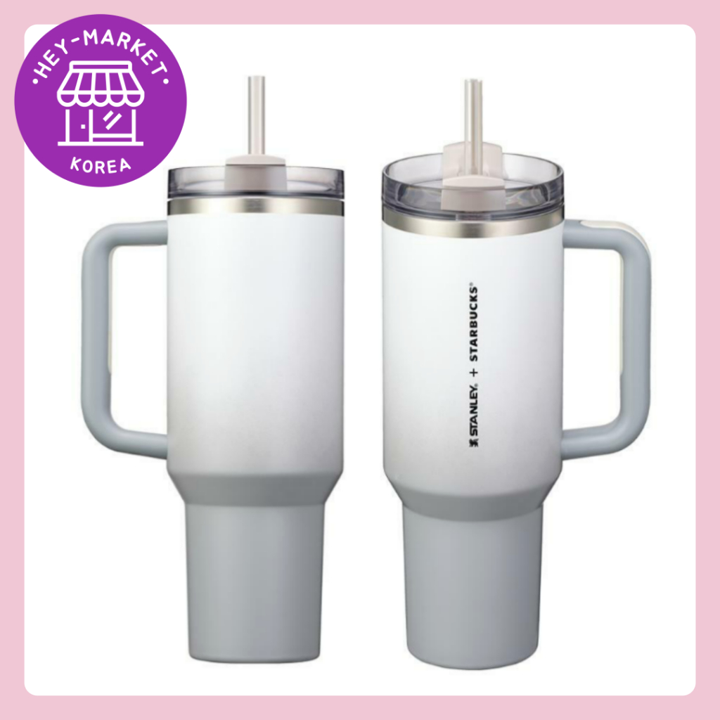 4/15まで【oko】STANLEY + STARBUCKS ステンレス Starbucks Korea]🩷Starbucks x Stanley 2024 Quencher Tumbler 1183ml