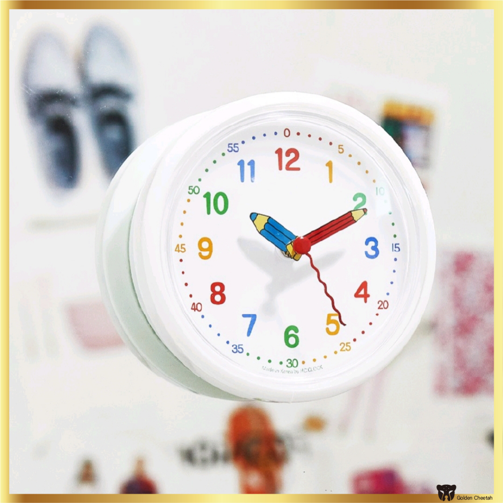 HC:CLOCK Silent Bathroom Waterproof Suction Clock [Made in Korea ...