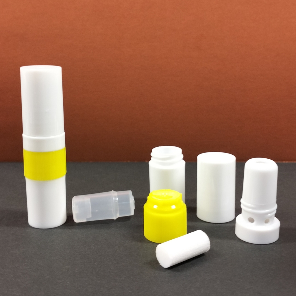 Nasal inhaler tube with cotton wick - dual-use favorite essential oils ...