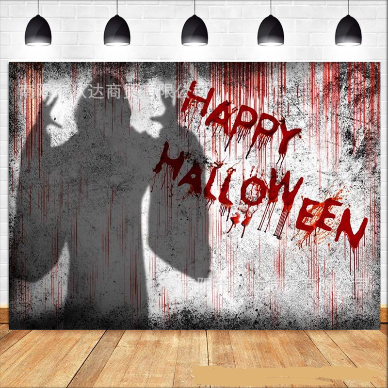 [SG Seller] 150x100cm Halloween B Theme Backdrop Photography Background ...