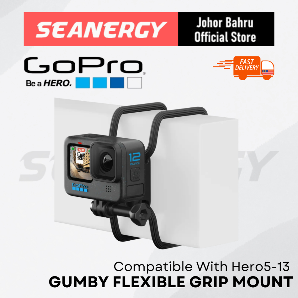 GoPro Gumby Flexible Mount for All Hero and Max | Shopee Singapore