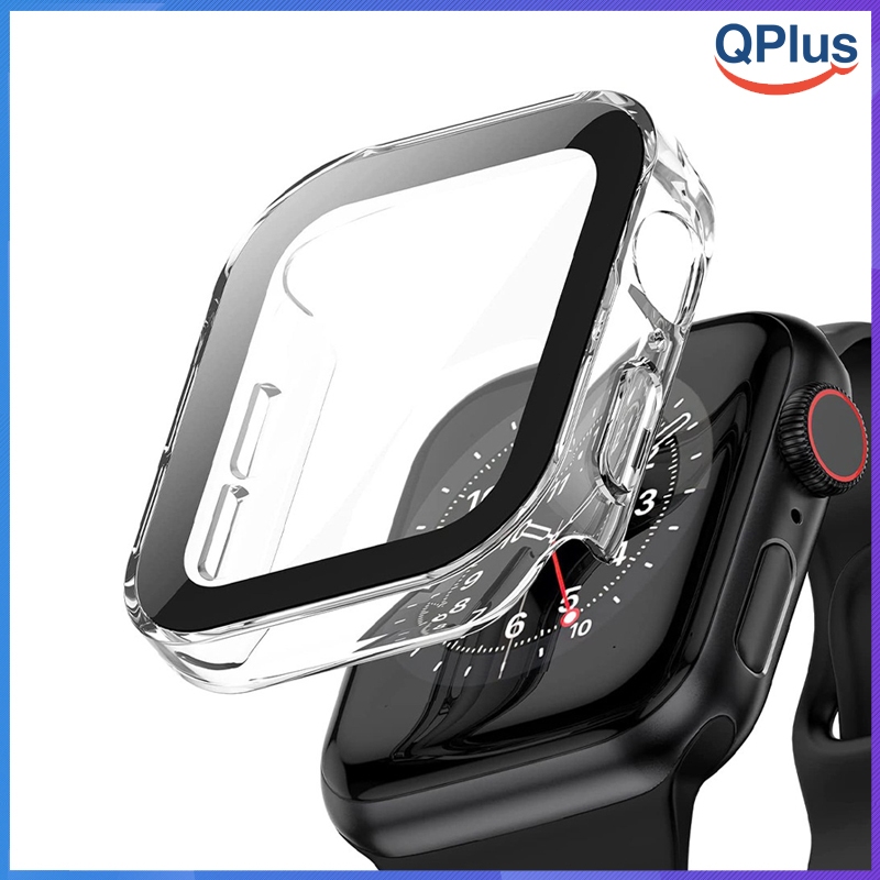 SG Waterproof iWatch Case with Tempered Glass Screen Protector for Apple Watch Series 10 9 8 7 6 5 4 SE Ultra 1 2