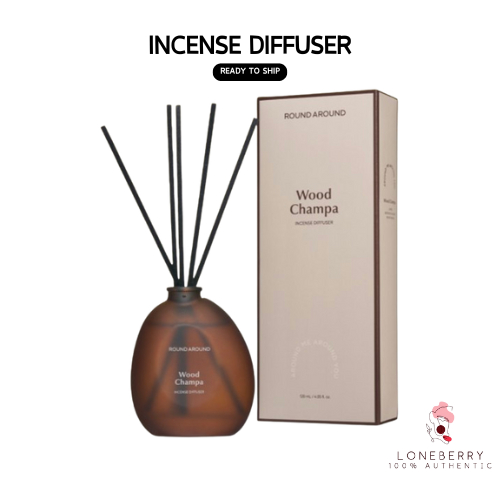 R OUND AROUND Incense Diffuser 3 types (120ml) | Shopee Singapore