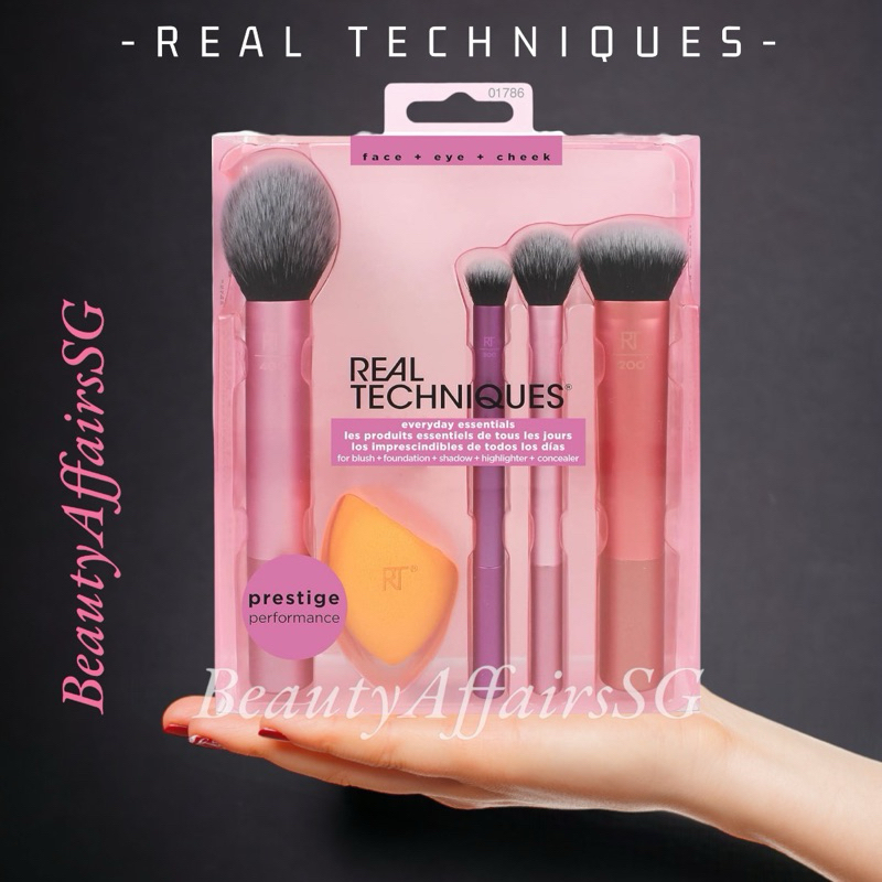 ⚜️ Real Techniques ⚜️ Everyday Essentials Set | Shopee Singapore
