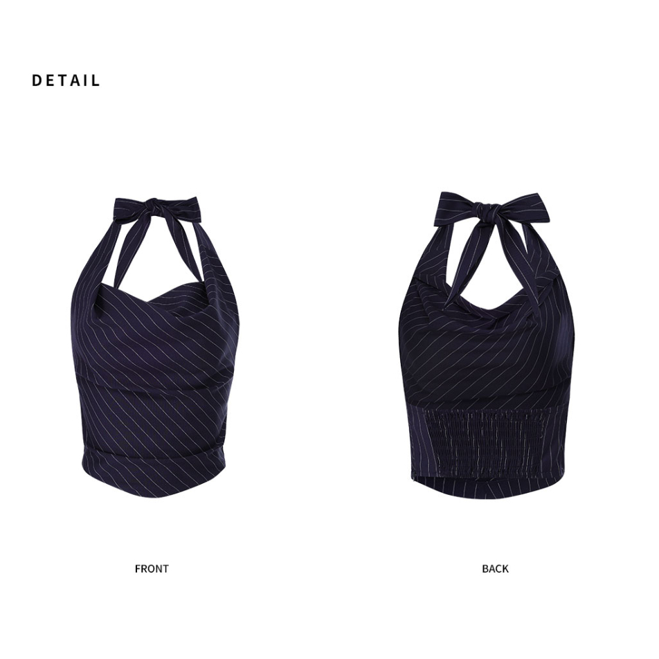 Genuine Product from korea / BLACKPINK Jennie silky draping halter