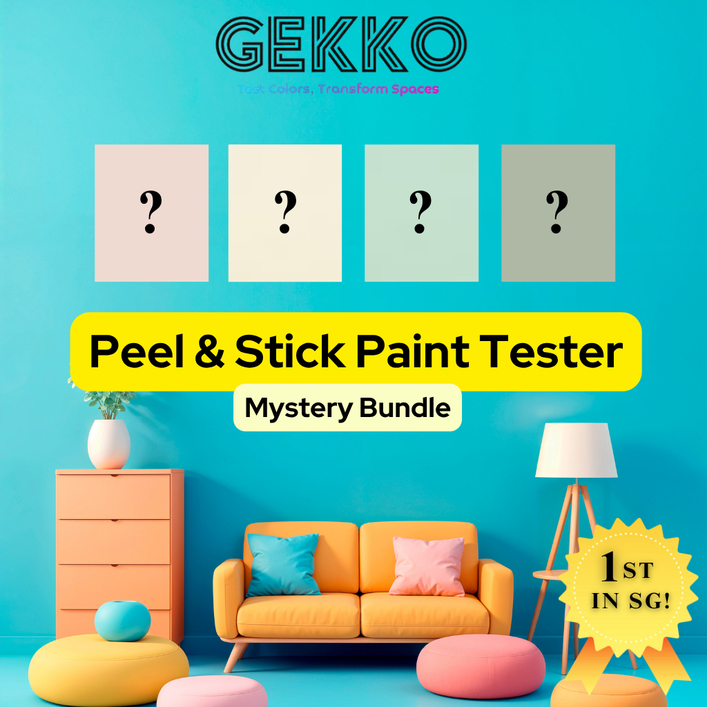 Paint Sample - Mystery Bundle - GEKKO Peel And Stick Nippon Paint ...
