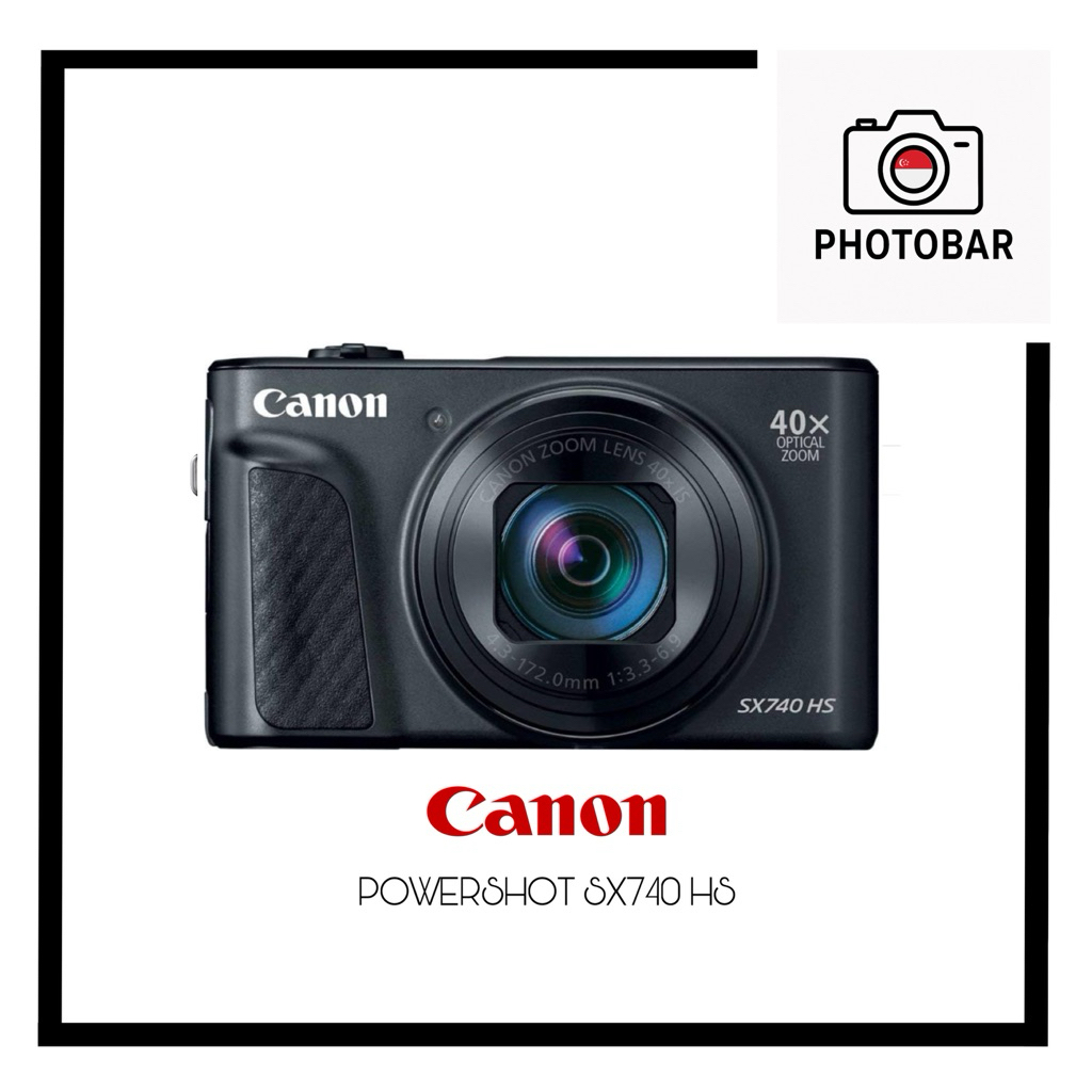 Canon PowerShot SX740HS SX740 HS Digital Camera | Shopee Singapore