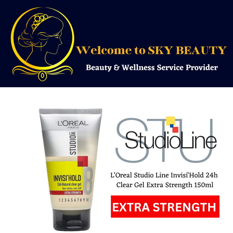 L'Oreal Studio Line Invisi' Hold 24h Extra Strength Hair Styling Gel ...