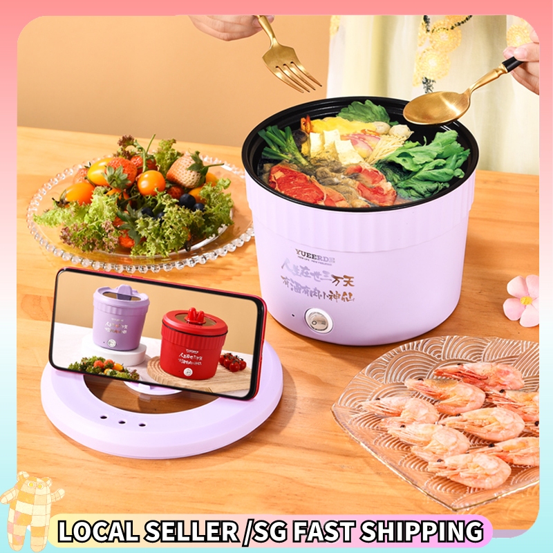 SG READY STOC Mini Electric Cooker 1.5L Electric Hot Pot Mini Home ...