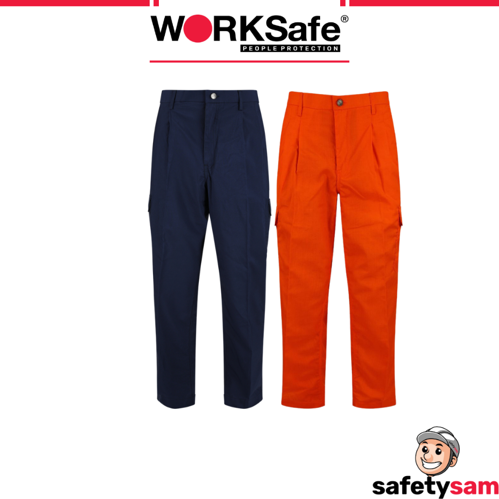 WORKSafe Pyrovatex Flame-Retardant Cargo Pants Double Stitched Seams ...