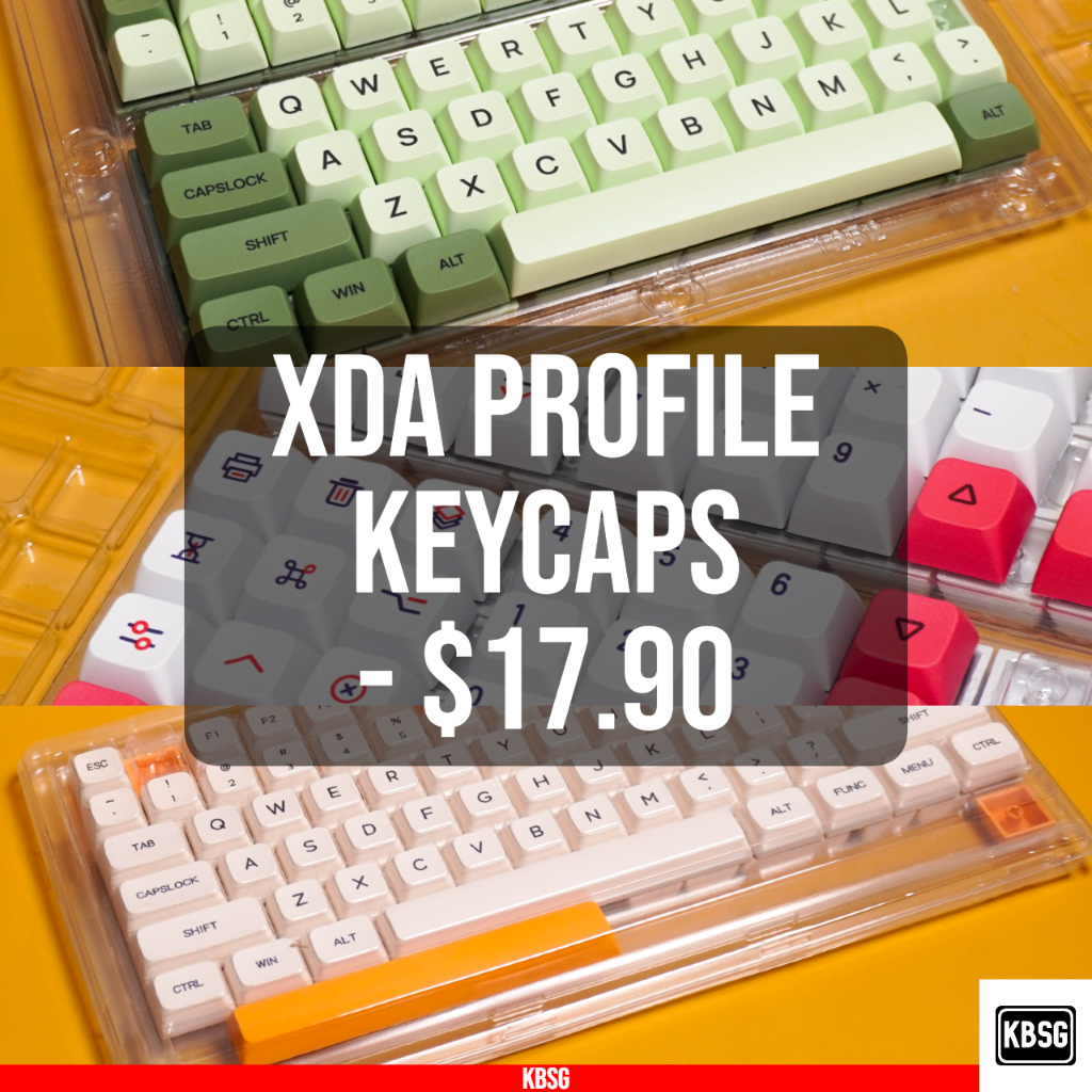 XDA Profile PBT Keycaps for Mechanical Keyboard LOCAL STOCK | Shopee ...
