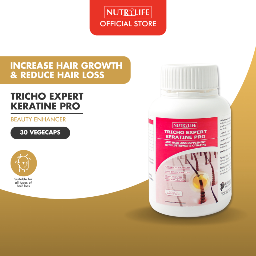 NutriLife Tricho Expert Keratine Pro (30 Vegecaps) | Shopee Singapore