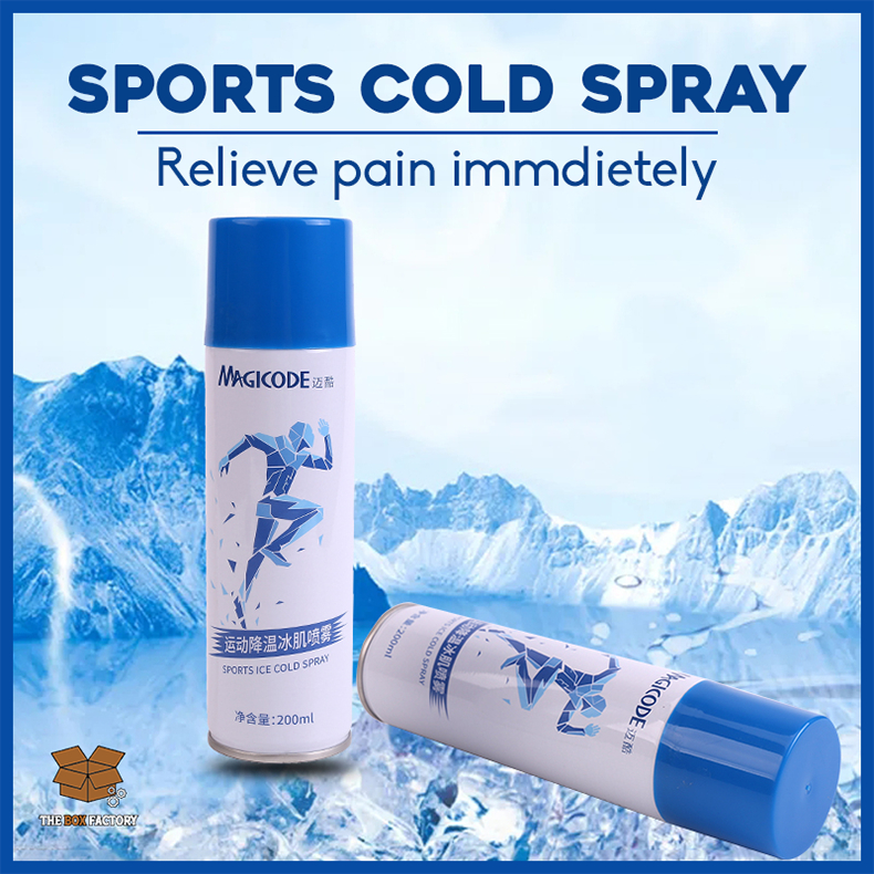 500ml Sports Cold Spray Sprain Bruise Sprained Ankle Muscle Injury ...