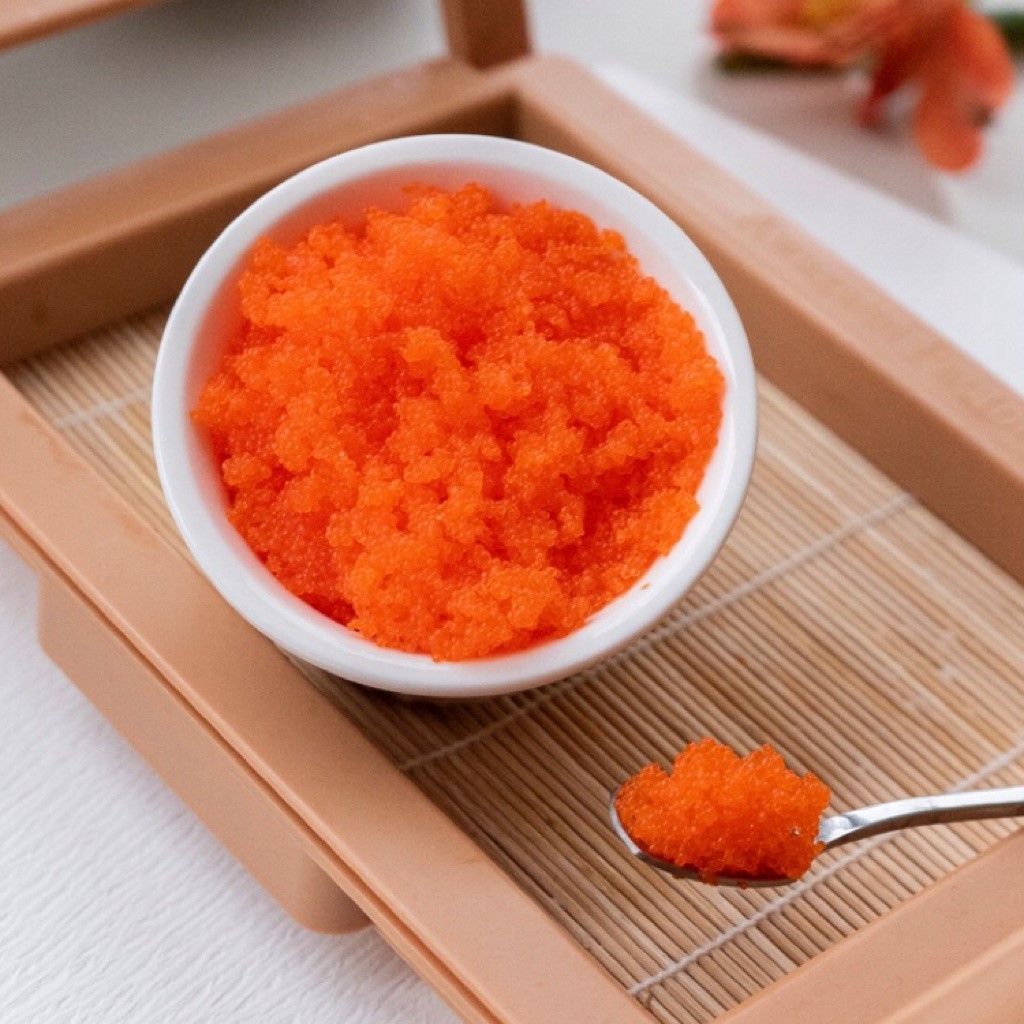 FROZEN EBIKO / TOBIKO ORANGE ROE 500G/BOX 鱼籽 HALAL JAPAN CAVIAR Sashimi ...