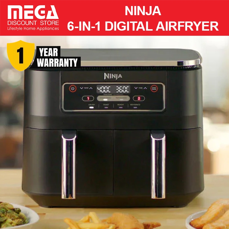 Ninja 6 in 1 dual air fryer sale