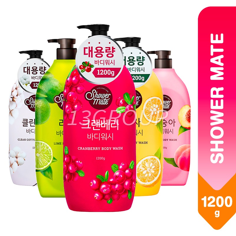 Shower Mate Korea Body Wash Shower Gel Foam, 1200g | Shopee Singapore