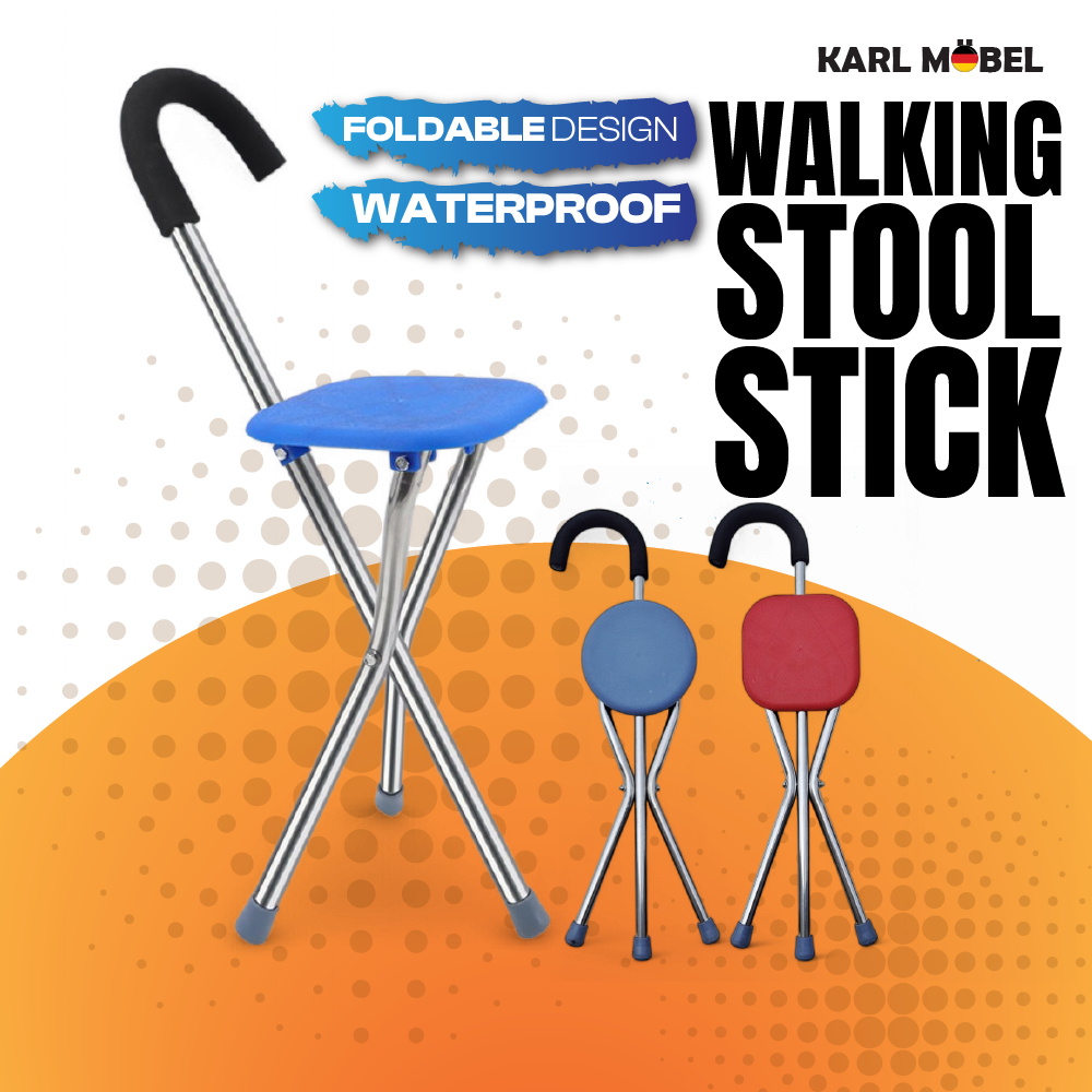 Walking Stick With Seat Tripod Lightweight Walking Stick for the ...