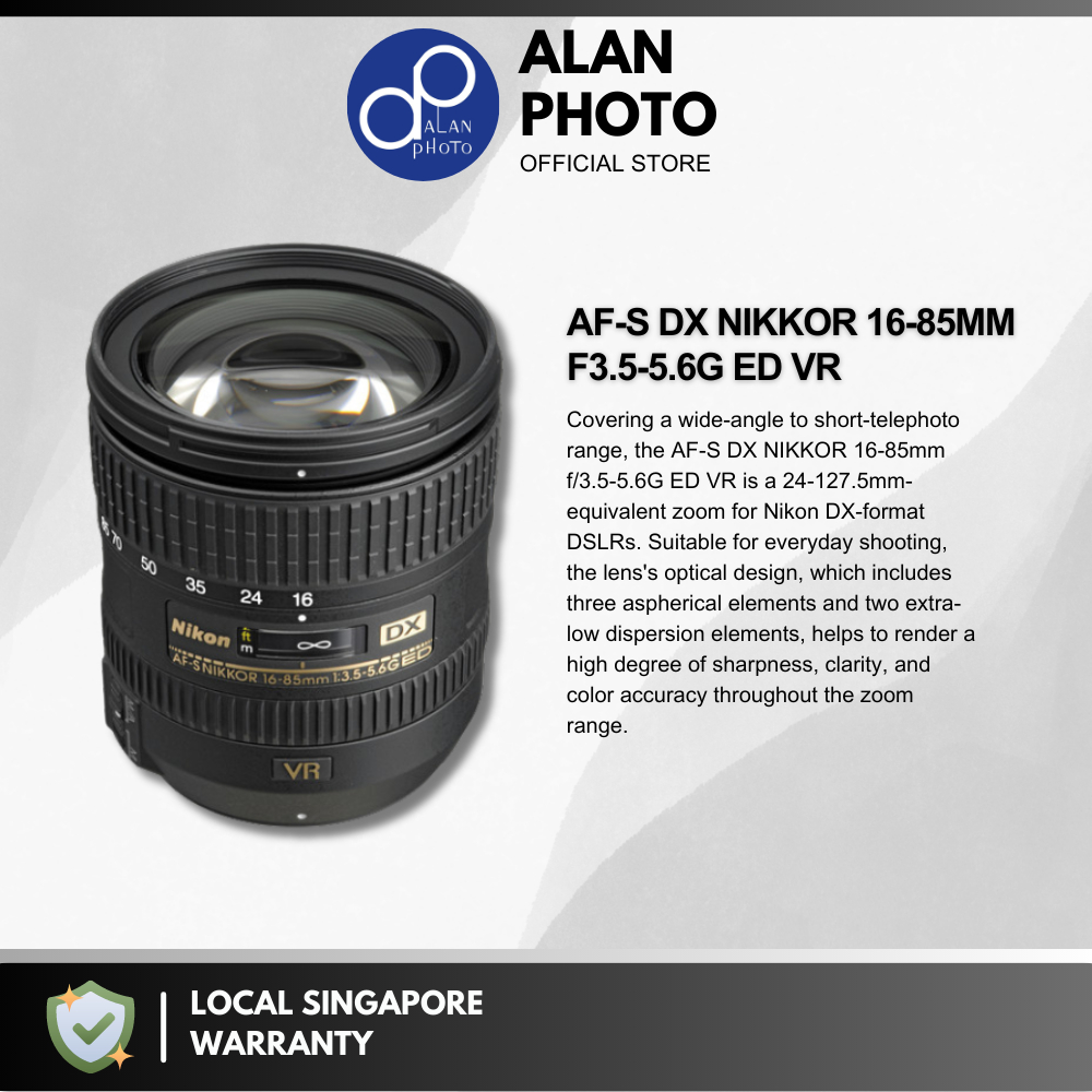 𝘾𝙡𝙚𝙖𝙧𝙖𝙣𝙘𝙚 𝙎𝙖𝙡𝙚𝙨] Nikon AF-S DX NIKKOR 16-85mm