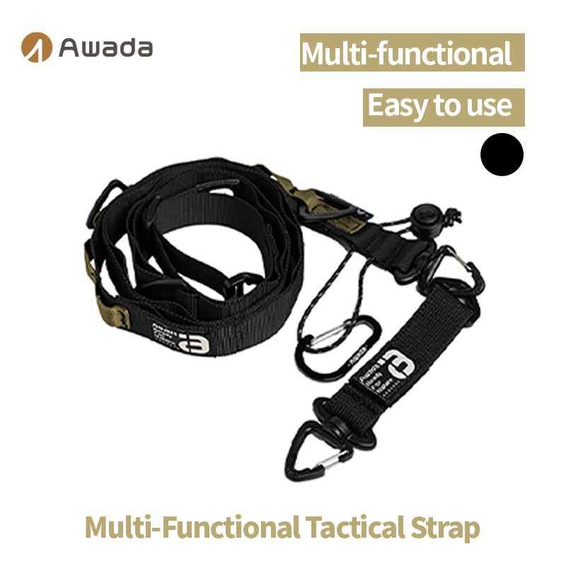 Awada Multi-functional Outdoor Camping Hanging Rope Adjustable Sling ...