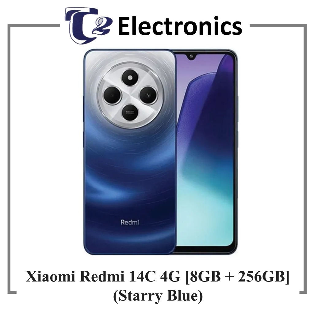 Xiaomi Redmi 14C 4G | 8GB RAM + 256GB ROM | 50MP AI Dual Camera
